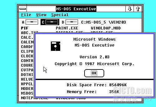 微软windows操作系统的变迁 windows 1.0 windows me 图
